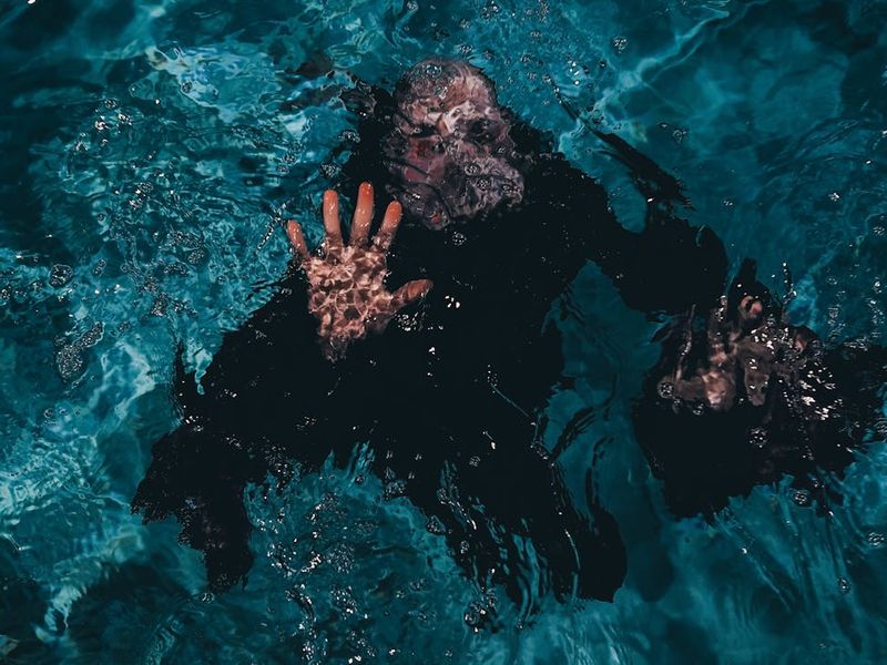 Person captured mid-movement, showing fluid motion.